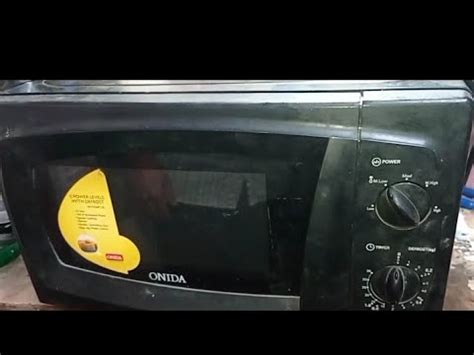 Onida Microwave Oven Not Heating How To Repair It Come Know Youtube