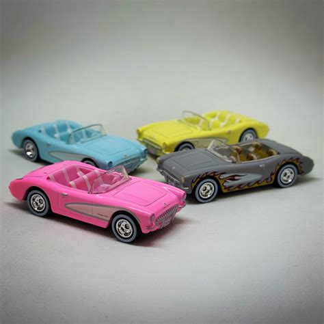 Julian S Hot Wheels Blog Barbie The Movie Corvette Collector Set Hot Wheels Premium