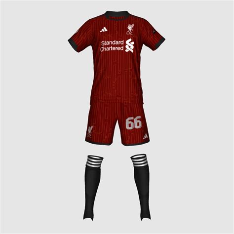 Liverpool Adidas Home PES Master Kit Creator Showcase