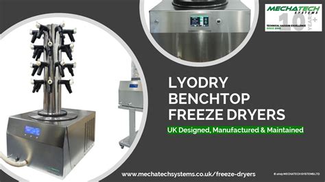 Lyodry Benchtop Freeze Dryers Uk Designed Manufactured And