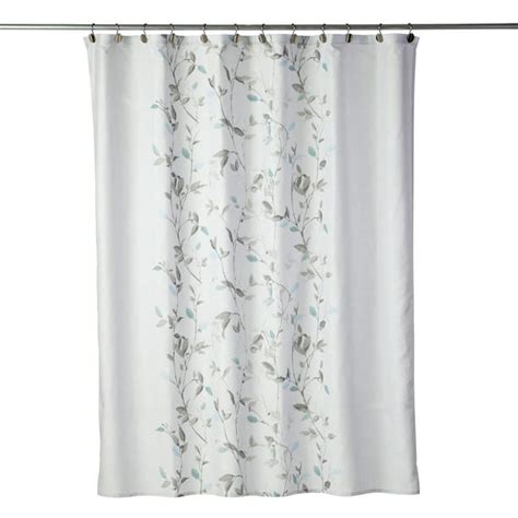 Mainstays Arbor Leaves Fabric Shower Curtain 70 X 72