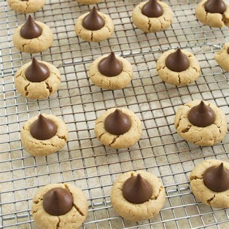 Peanut Butter Blossom Cookies Peanut Butter Blossoms Chunky Peanut