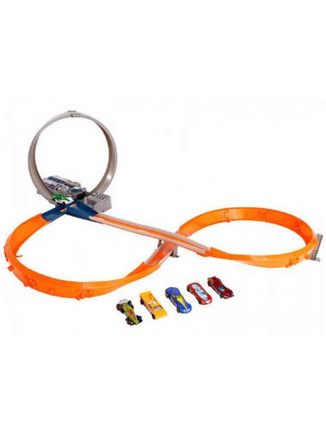 Хот Вилс Гоночная Трасса и 6 машин Hot Wheels X2586 купить в Минске