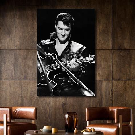 Elvis Presley Lienzo Cartel Arte Pared Im Genes Decoraci N Del Hogar