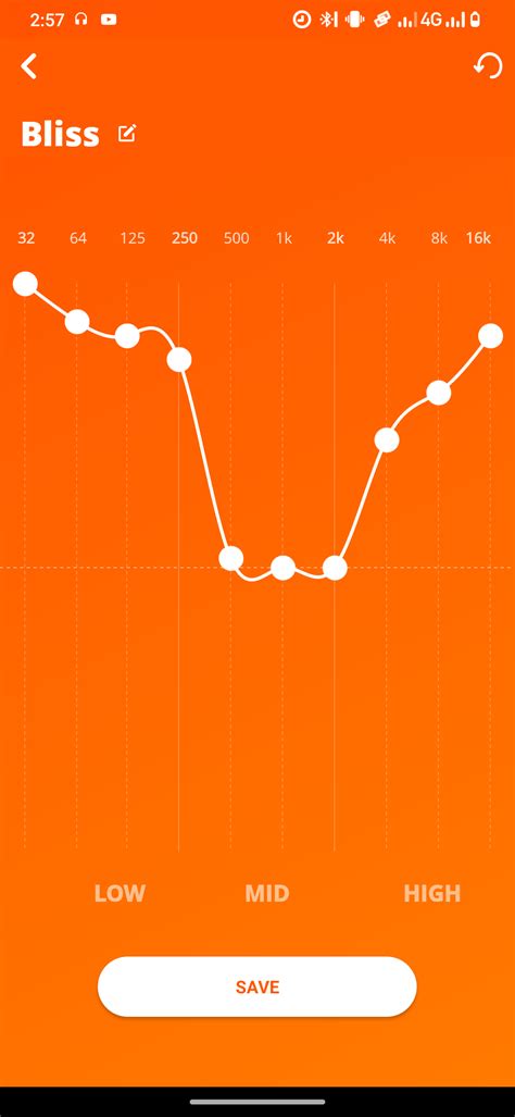 Here's mine JBL Tune 230nc personal eq. show yours : r/JBL