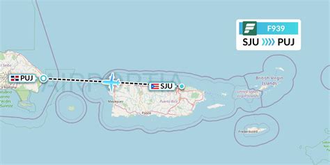 F939 Flight Status Frontier Airlines San Juan To Punta Cana FFT39