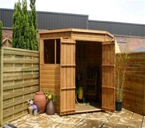 23 Corner Garden Shed Ideas To Consider | SharonSable