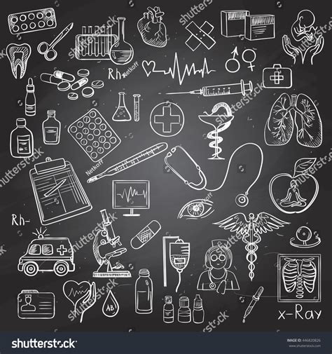 197 Stethoscope Chalk Stock Vectors Images And Vector Art Shutterstock