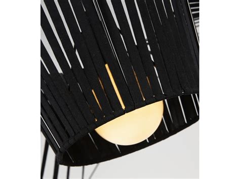 Lampa wisząca Sombrero czarna 200 cm Step into Design stylowy