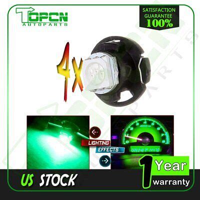 Pcs T T Neo Wedge Led Green Center Consoel Hvac Climate Light