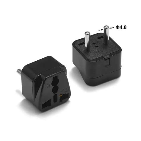Universal EU European Power Adapter EU Euro Travel Electrical Plug AC ...