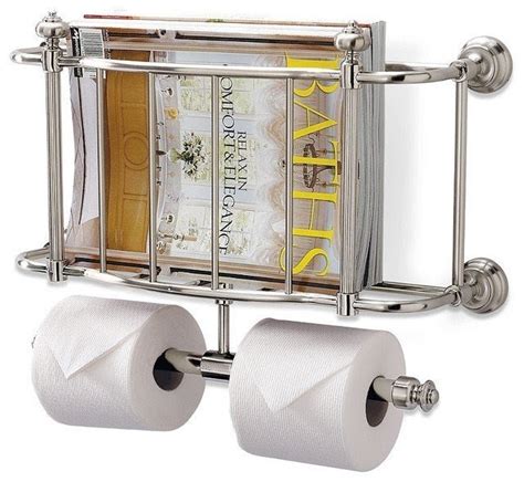 Toilet Paper Magazine Rack