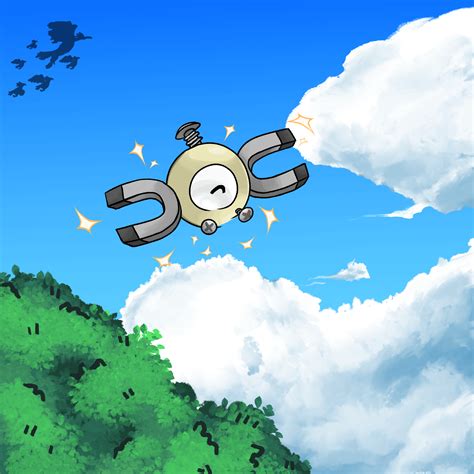 Shiny Magnemite! : r/Pokemonart