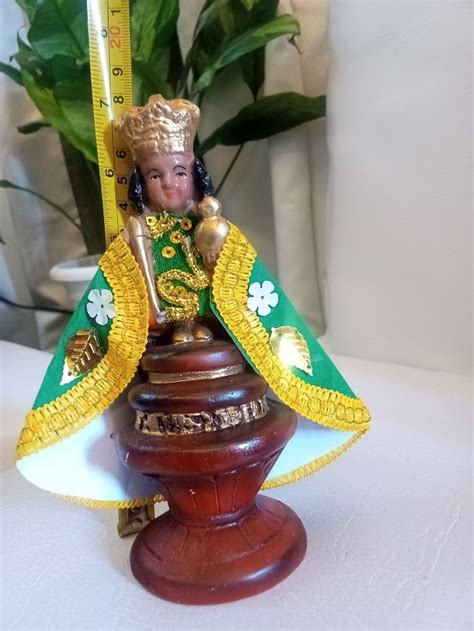 Green Santo Ni O De Cebu Senior Sto Nino Green Viva Pit Senyor Medium