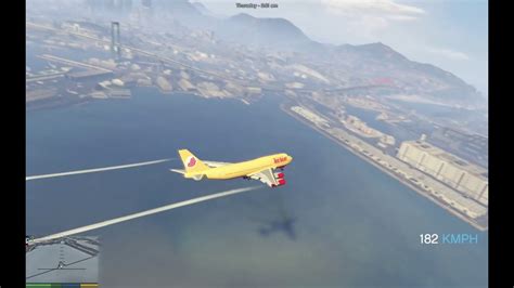 Gta 5 Extreme Airplane Crashes And Landings Compilation Youtube