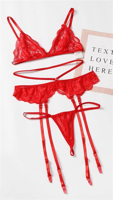 2021 Women S Lingerie Set Sexy Lace Mesh Hollow Out Open Push Up Bra And Party Two Piece Suit