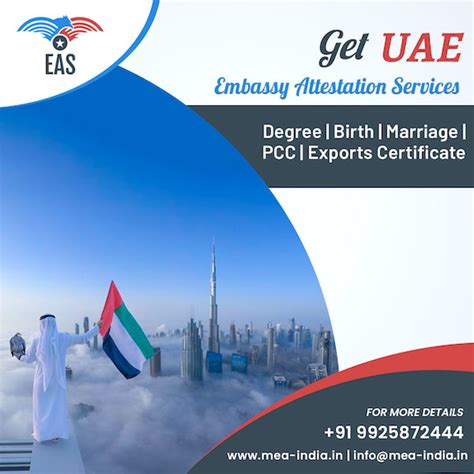 Uae Embassy Attestation Fees India