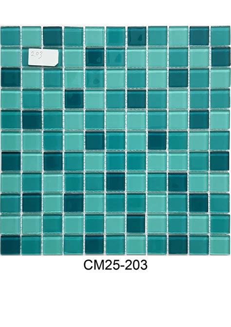 Murals Aqua Blue Crystal Glass Mosaic Tiles Size 1x1 Feet 300x300 Mm At Rs 100 Sq Ft In