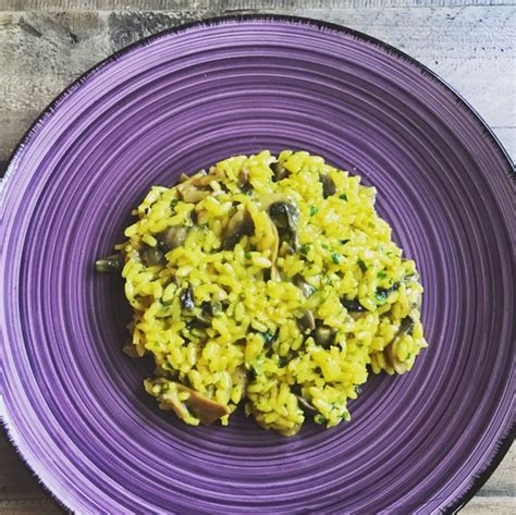 Vardagsveganen Se Vegansk Risotto Med Champinjoner Och Saffran