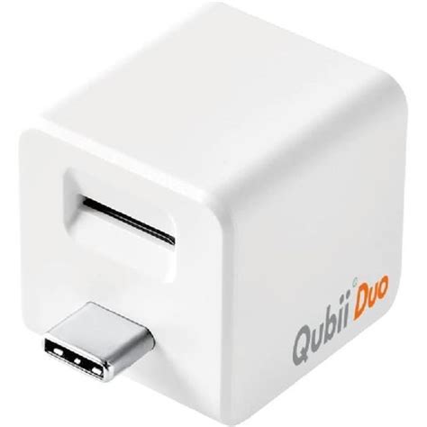 Qubii Duo Usb C Sauvegarde Automatique En Rechargeant Certifi De Mfi