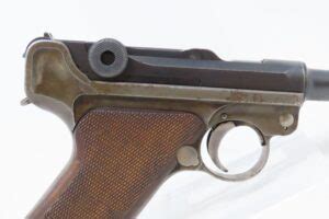 Commercial German Dwm Luger Semi Automatic Pistol With Extra Parts