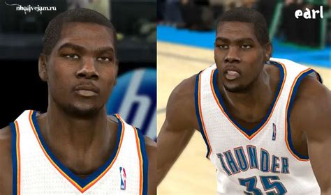 Kevin Durant Cyber Face NBA 2K11 At ModdingWay