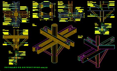 Plano De Placas Y Vigas En Autocad Librer A Cad Hot Sex Picture