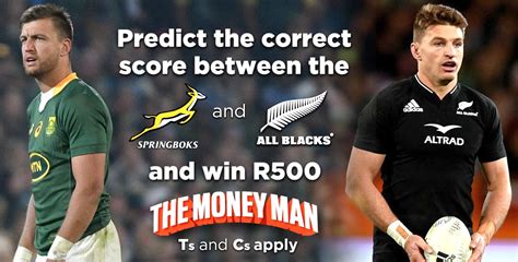 Springboks vs All Blacks: Predict and WIN!