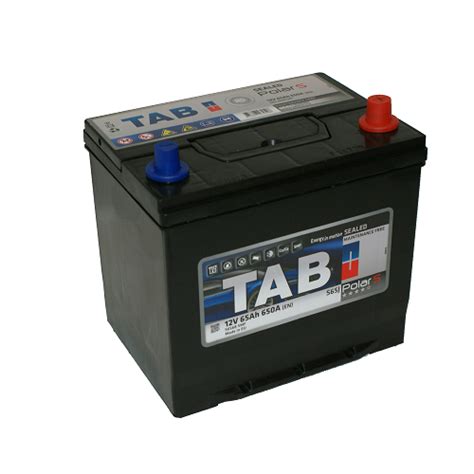 Автомобильный аккумулятор TAB ASIA 65.0 А.Ч. обратная полярность ...