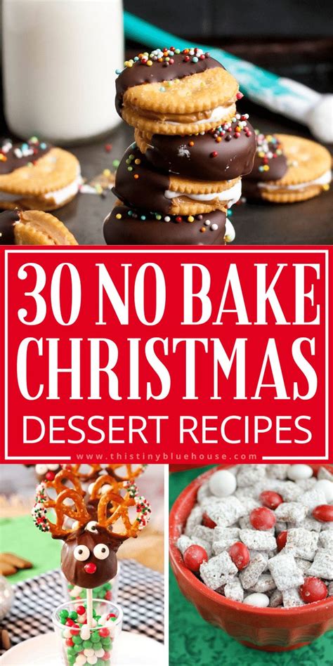 Quick And Easy No Bake Christmas Desserts