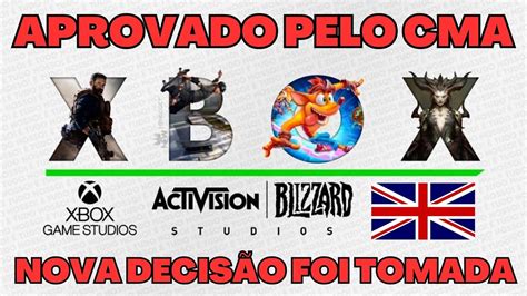 BOMBA DO DIA CMA APROVA AQUISIÇÃO da ACTIVISION BLIZZARD PELA