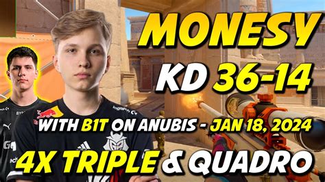 M0NESY 36 14 2 57KD W B1t On Anubis 4X TRIPLE QUADRO FACEIT