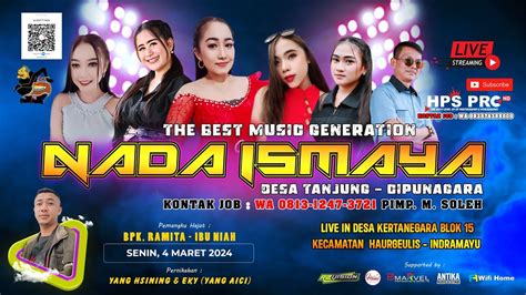 Live Organ Nada Ismaya Bagian Malam Senin Maret