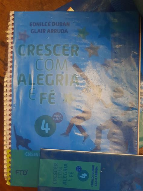 Livro Ensino Religioso Crescer Alegria E F Ano Ednilce