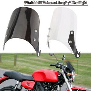 Windschutzscheibe Universal Motorrad Windschild 5 7 Für HONDA YAMAHA