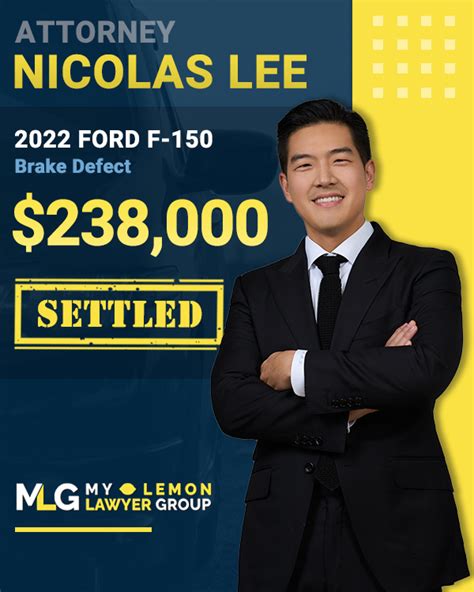 Nicolas Lee My Lemon Law Lawyer