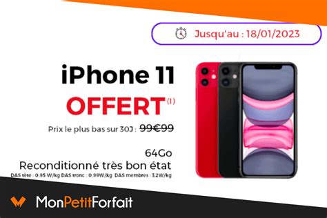 SOLDES L IPhone 11 Offert Par Cdiscount Avec Son Forfait 100 Go