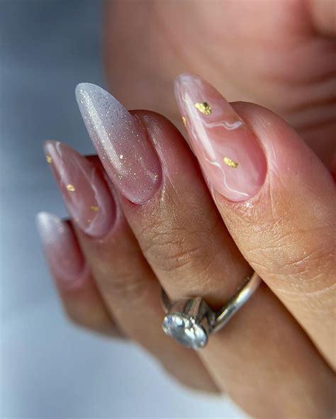 Unhas Decoradas De Nude Branco Inspira Es Elegantes Que Voc Precisa Aderir