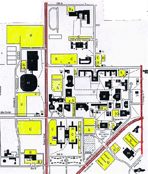 Uark Campus Map