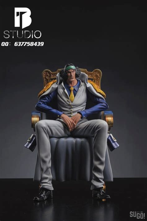 BT Studio One Piece Admiral Sitting Pose Series Aokiji Kuzan GK Statue