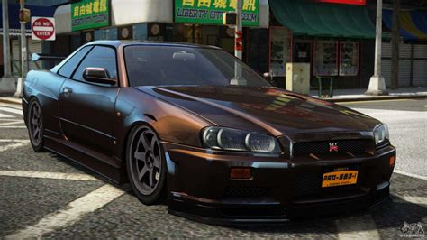 Nissan Skyline R Bnr Para Gta