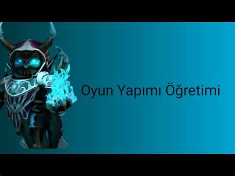 OYUN YAPIMI ÖĞRETİMİ YouTube