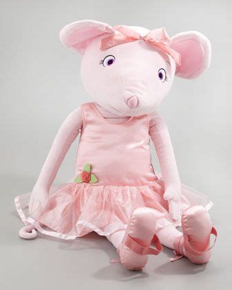 Dance With Me Angelina Ballerina Plush Doll, Big | Ballerina plush ...