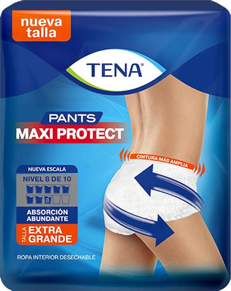 Tena Pants Maxi Protect Xg Ropa Interior Desechable Para Incontinencia