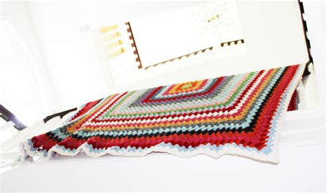 Rocket and Bear: Large Crochet Wool Blankets