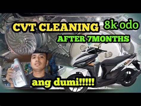 HONDA CLICK 125i CVT Cleaning GAME CHANGER Linis Pang Gilid 8k Odo