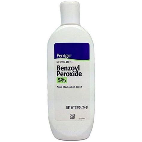 Perrigo Benzoyl Peroxide Wash 8 Oz