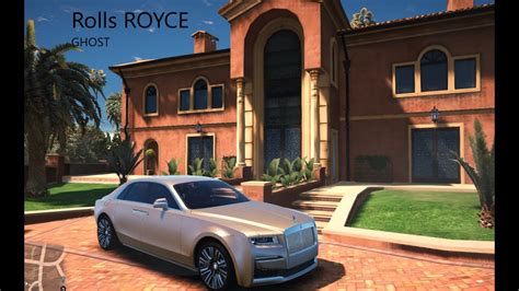 How To Add On Cars On Gtav Rolls Royce Ghost 2021 Youtube