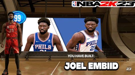 Nba 2k23 Best Center Build Joel Embiid Build 2 Way Inside Out Scorer