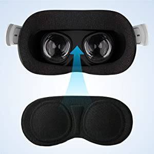 VORI Funda Para Oculus Quest 2 Con Cubierta Facial De Silicona Y